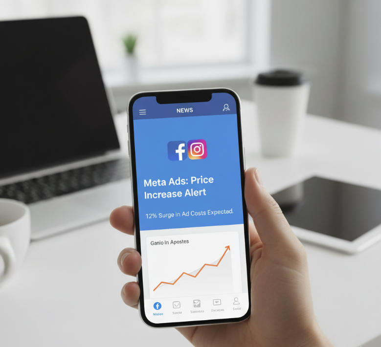 Como preparar seu negócio para anúncios 12% mais caros em 2026